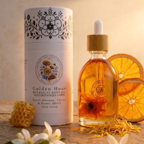 Golden Hour Botanical Body Oil  | Uplifting Citrus